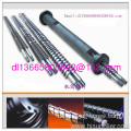 Double Twin Conical Screw Barrel For Machine 